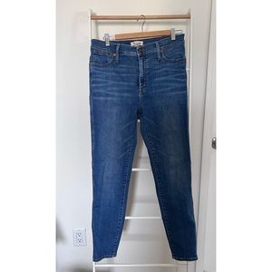 Madewell high rise skinny jeans